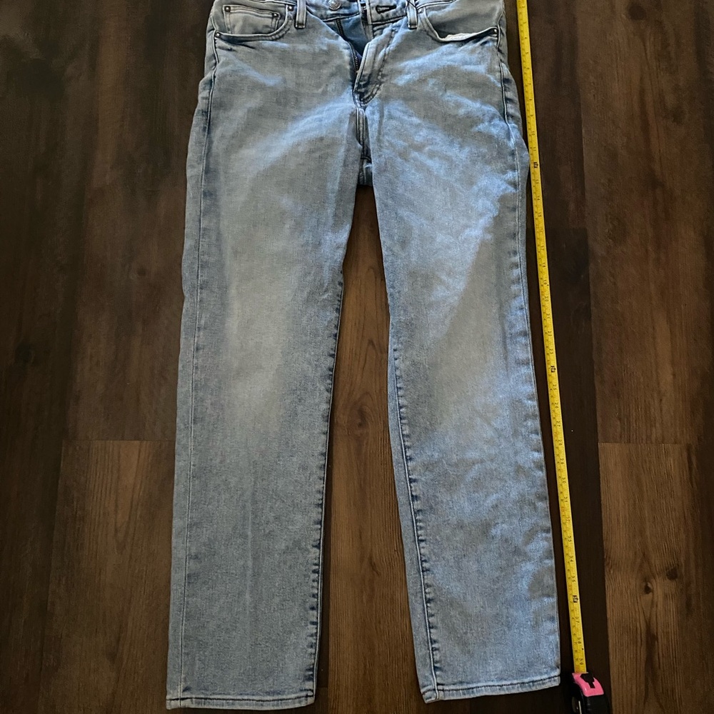 Express Blue Straight Jeans Classic Style